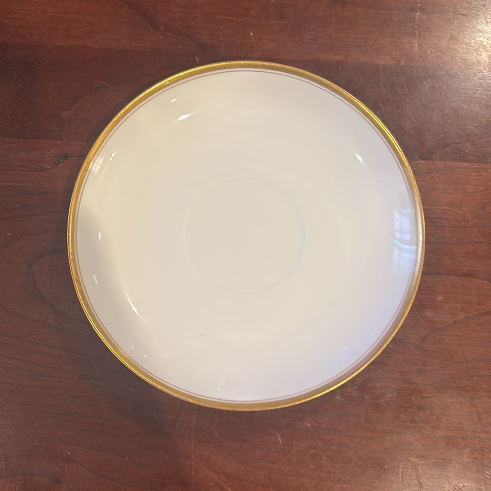 Authentic Haviland saucers. Great condition.